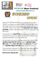 Pitstop Beer Festival Sponsors letter